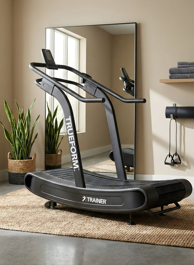 TRUEFORM TRAINER Curved Manual Treadmill - Premium Durable Treadmill - Free Installation - Military Grade Kevlar Belt - Shock Absorbent - Image 4